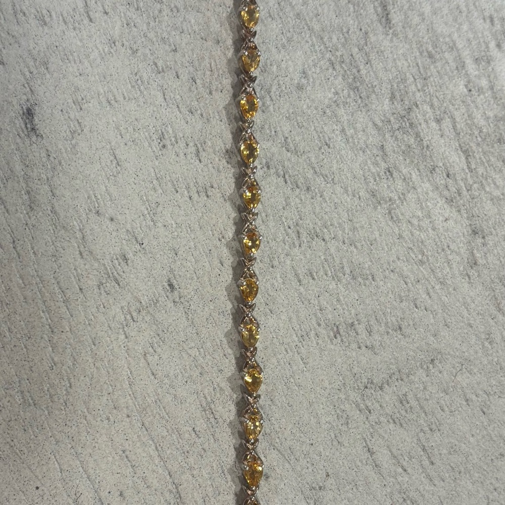 Ross Simon’sExclusive 18K Yellow Gold Vermail Sterling Silver Champagne Bracelet